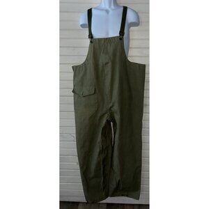 Sigmund Eisner WW2 US Army Wet Weather Trousers Sz XL Nov 30 1944 Coated Seams